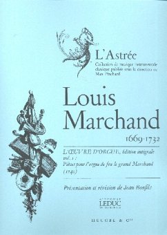 Cover L'oeuvre d'orgue vol.1 pičces pour l'orgue de feu le grand Marchand (1740)
