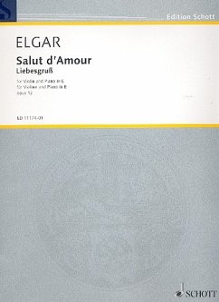 Salut d'amour op.12 (in E Major) for violin and piano Salut d'amour op.12 (in E Major) for violin and piano