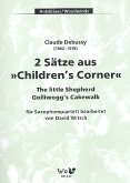 2 Sätze aus Children's Corner für 4 Saxophone (SATBar) Partitur und Stimmen