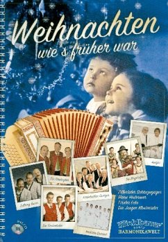 Cover Weihnachten wie's früher war (+app) für steirische Harmonika in Griffschrift