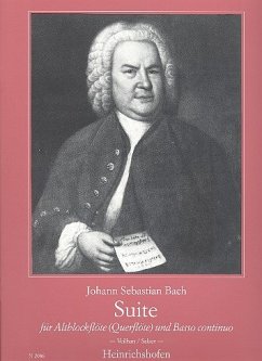 Cover Suite BWV997 für Altblockflöte (Fl) und Bc