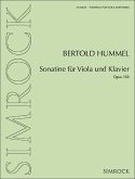 Sonatine für Viola und Klavier Sonatine für Viola und Klavier