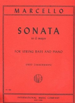 Sonata G major for double bass and piano Sonata G major for double bass and piano