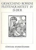 Quartett D-Dur Nr.4 für Flöte, Violine, Viola und Violoncello Stimmen Quartett D-Dur Nr.4 für Flöte, Violine, Viola und Violoncello Stimmen