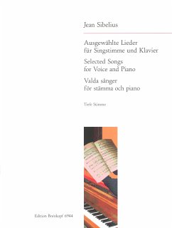 Cover 15 ausgewählte Lieder für tiefe Singstimme und Klavier (dt/en/sw)