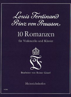 Cover 10 Romanzen für Violoncello und Klavier