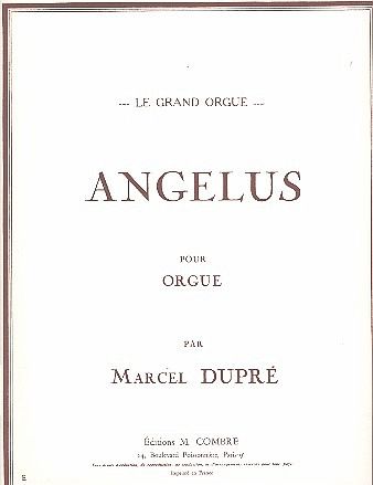 Angelus pour orgue Angelus pour orgue
