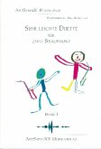 Sehr leichte Duette Band 1 (+CD) für 2 Saxophone Spielpartitur Sehr leichte Duette Band 1 (+CD) für 2 Saxophone Spielpartitur