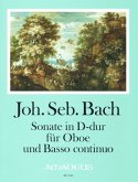 Sonate D-Dur BWV1035 für Oboe und Bc