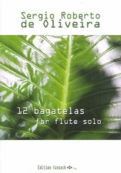 Cover 12 Bagatelas for flute