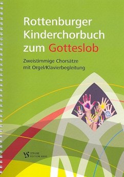 Cover Rottenburger Kinderchorbuch für Kinderchor und Tasteninstrument (Soloinstrument ad lib) Partitur