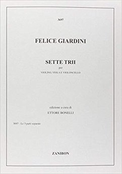 Cover 7 Trii per violino, viola e violoncello