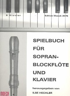 Cover Spielbuch für Sopranblockflöte und Klavier