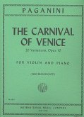 Carnival of Venice op.10 20 variations for violin and piano Carnival of Venice op.10 20 variations for violin and piano