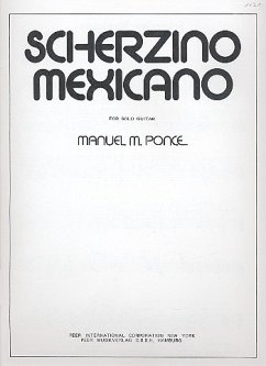 Cover Scherzino mexicano für Gitarre