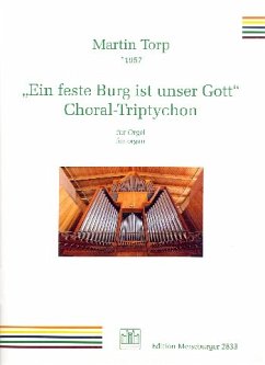 Cover Choral-Triptychon über Ein feste Burg ist unser Gott für Orgel