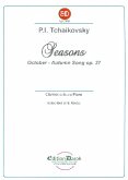 Oktober - Herbstlied op.37,10 für Klarinette und Klavier Oktober - Herbstlied op.37,10 für Klarinette und Klavier