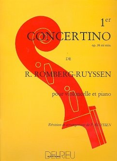 Cover Concertino mi mineur no.1 op.38 pour violoncelle et piano