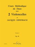 Cours méthodique de duos - op.49 vol.2 pour 2 violoncelles parties