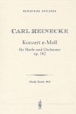 Konzert e-Moll op.182 für Harfe und Orchester Studienpartitur