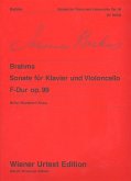 Brahms, J: Sonate F-Dur