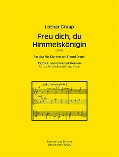Cover Freu dich, du Himmelskönigin für Klarinette und Orgel