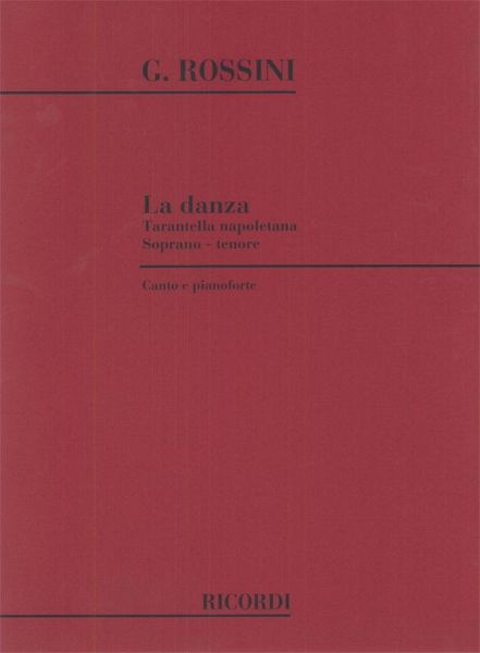 La danza Tarantella napolitana per soprano (o tenore) e pianoforte