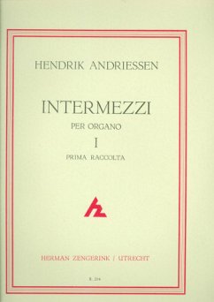 Cover Intermezzi vol.1 for organ