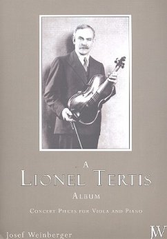 Cover A Lionel Tertis Album for viola and piano