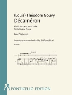 Cover Décameron op.28 Band 2 (Nr.6-10) für Violoncello und Klavier