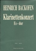 Konzert Es-Dur für Klarinette und Orchester Partitur und Solostimme