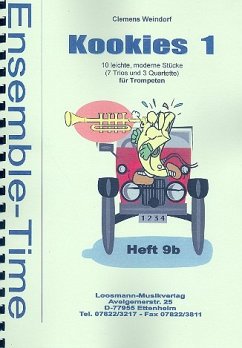Cover Kookies Band 1 für 3-4 Trompeten Spielpartitur