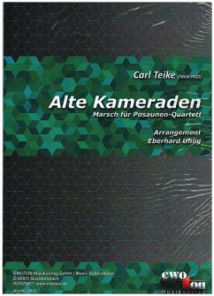 Cover Alte Kameraden für 4 Posaunen