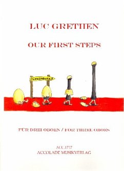 Cover Our first Steps für 3 Oboen Partitur und Stimmen