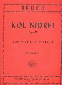 Kol Nidrei op.47 für Violine und Klavier Kol Nidrei op.47 für Violine und Klavier