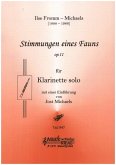 Stimmungen eines Fauns op.11 für Klarinette