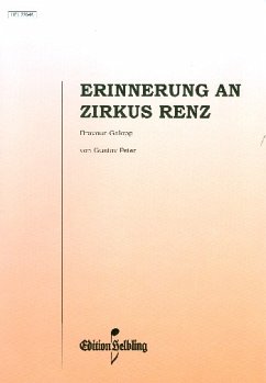 Cover Erinnerung an Zirkus Renz für Akkordeon