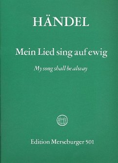 Mein Lied sing auf ewig Psalm 89 für gem Chor (STB) und Orchester Partitur (dt/en)