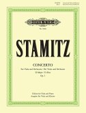 Konzert D-Dur op.1 für Viola und Orchester für Viola und Klavier