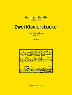 Cover 2 Klavierstücke op.20 für Klavier