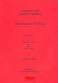 Saxophone Shuffle for 4 saxophones score and parts Saxophone Shuffle for 4 saxophones score and parts