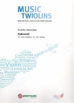 Cover Balkanoid für 2 Violinen Partitur und Stimmen