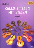 Cello spielen mit vielen Band 5 für 4 Violoncelli Partitur und Stimmen