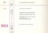 Versos de Magnificat (1578) für 4 Blockflöten (SATB) Spielpartitur Versos de Magnificat (1578) für 4 Blockflöten (SATB) Spielpartitur