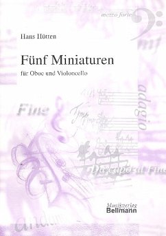 Cover 5 Miniaturen für Violoncello und Oboe 2 Spielpartituren