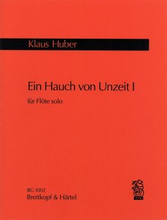 Cover Ein Hauch von Unzeit 1 für Flöte solo