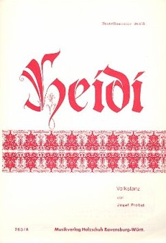 Cover Heidi Volkstanz für Akkordeon (mit 2. Stimme)