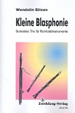 Kleine Blasphonie Burlekses Trio für Oboe, Klarinette in A und Fagott Partitur und Stimmen