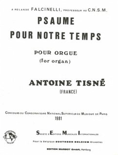 Cover Psaume pour notre temps pour orgue