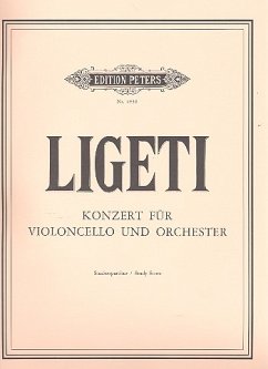 Cover Konzert (1966) für Violoncello und Orchester Studienpartitur